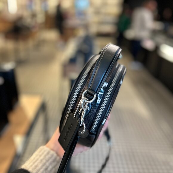 NWT Coach Canteen Crossbody Signature Canvas Halloween Eyes CM766 - Picture 2 of 7